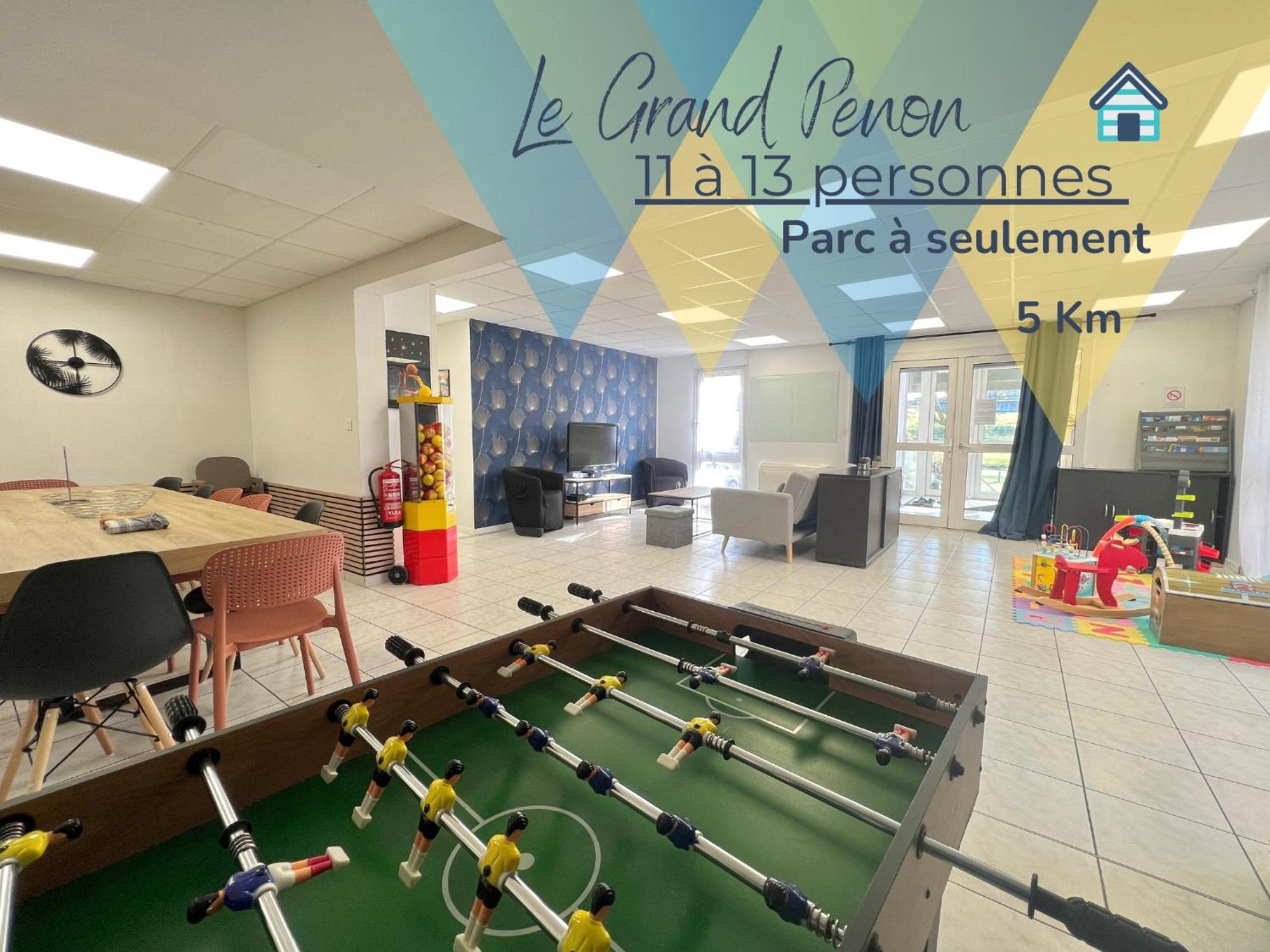 Le Grand Penon ~ Logement Spacieux A 6 Min Du Parc Saint-Georges-les-Baillargeaux Экстерьер фото